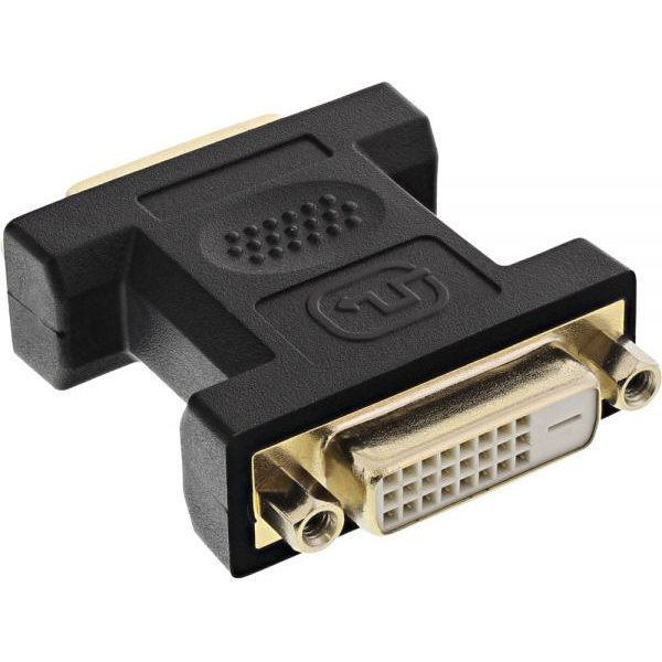 InLine 17781B csatlakozó átlakító DVI-D 24+1 female 24+1 Fehér (17781B)