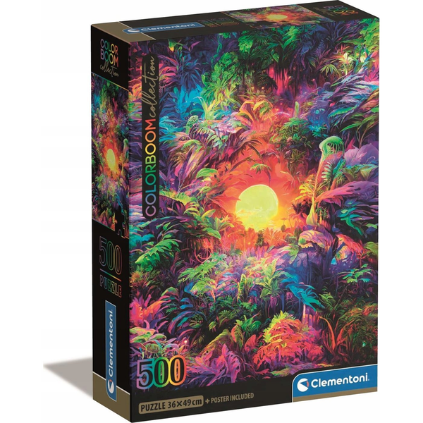 Puzzle Jungla Psicodélica 500 Piezas