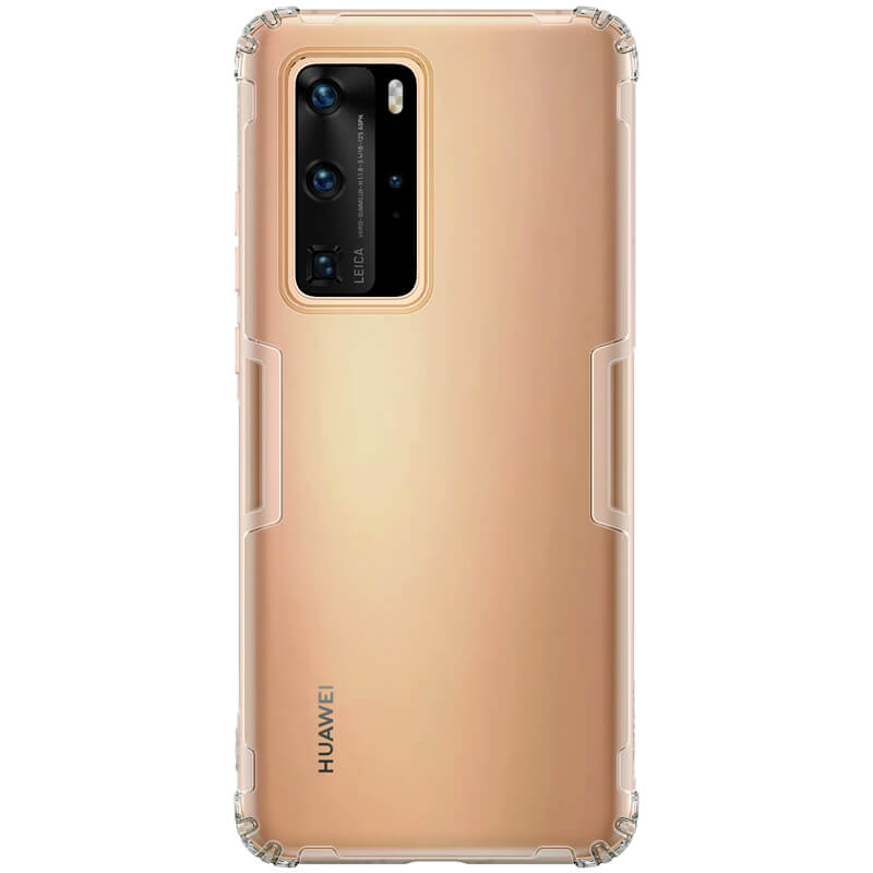 Nillkin Nature Huawei P40 Pro Szilikon Tok - Fekete-átlátszó (2451544)