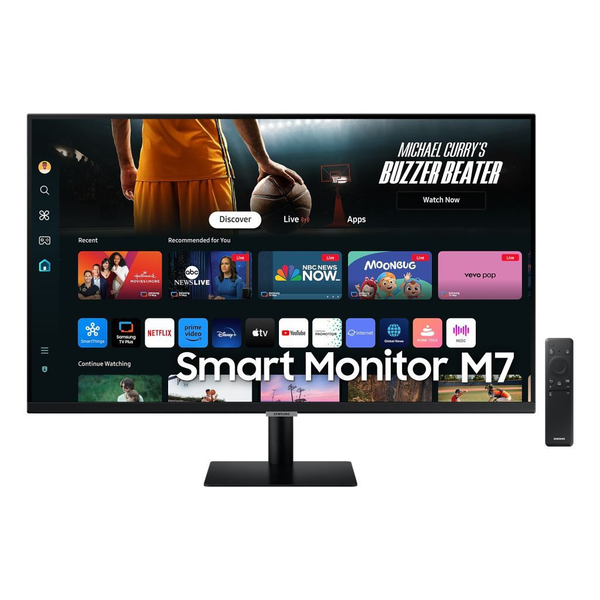 Samsung 32" LS32FM701UUXDU 16.9 UHD VA Smart Monitor - Fekete