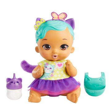 Mattel My Garden Baby: Édi-Bébi Gondoskodás - Türkiz cica (HHL22) (HHL22)