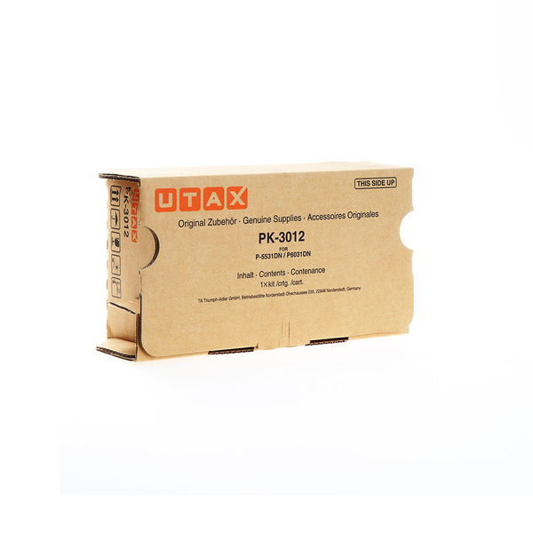 Utax 1t02t60ut0 Láser Tóner 25000 Pages & Black Laser Toner Cartridge – Tóner Láser & Cartridges (black, Triumph-adler, P-5531 Dn, P-6031 Dn, 1 Pc (s), Láser Tóner, 25000 Pages)