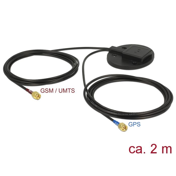 Navilock RG-174 GPS/GSM antenna (89489) (nav89489)