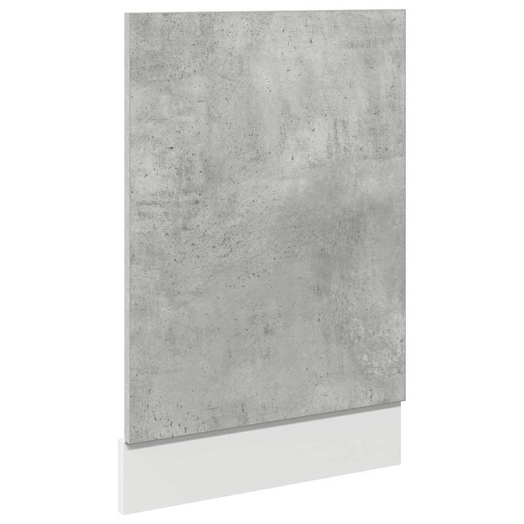 Mosogatógép panel betonszürke 45x3x67 cm (856130)