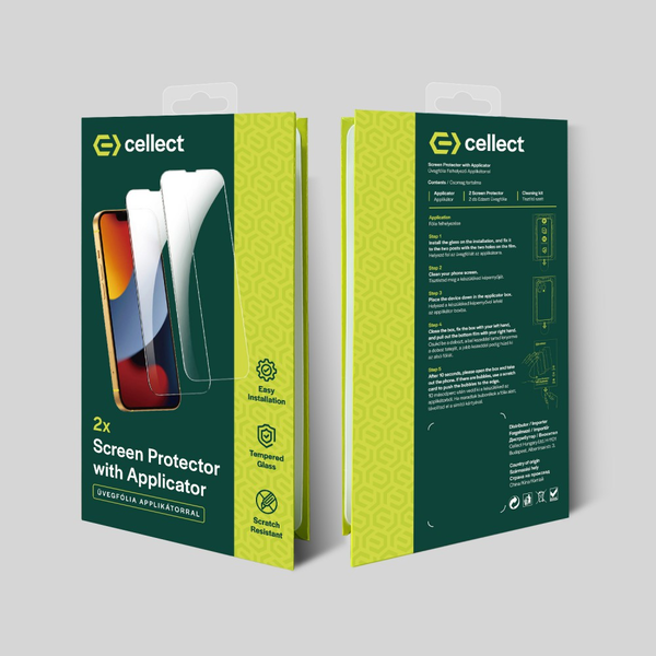iPhone 17 Air applikátor 2 üvegfóliával