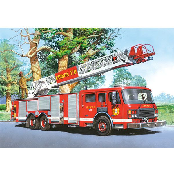 Castorland Fire Engine 60 pcs Kirakós játék 60 db Járművek