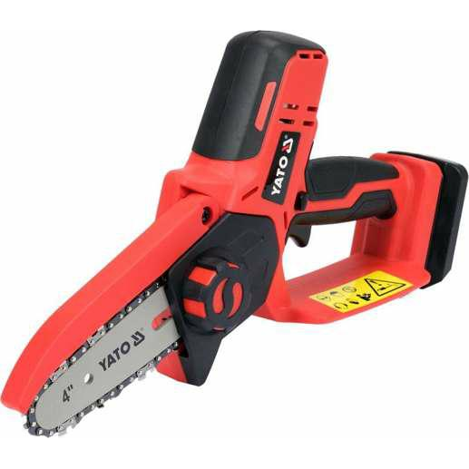 Yato YT-828136 Akkumulátoros Láncfűrész - 100 mm, 18 V (Akkumulátor + Töltő Nélkül) (YT-828136)