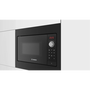 Микровълнова фурна, Bosch, BFL523MB3, Serie 2, 20 L, 800 W, 5 нива, Черна