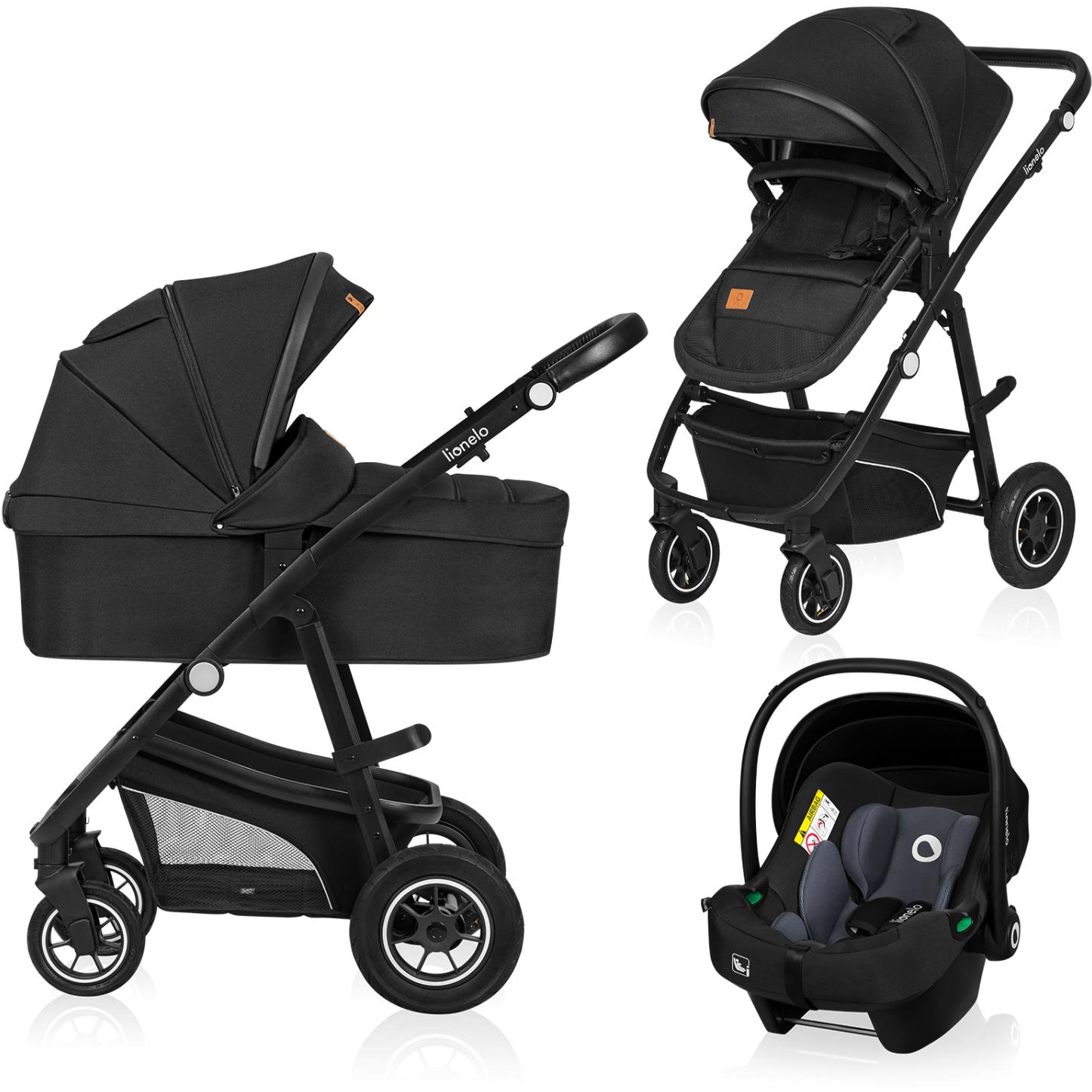 Lionelo Bianka 3in1 Black Onyx (5903771704854)