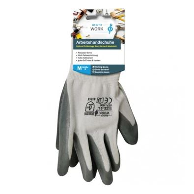 Marvita poliészter/nitril munkáskesztyű M-XL (52118) (Marvita52118)