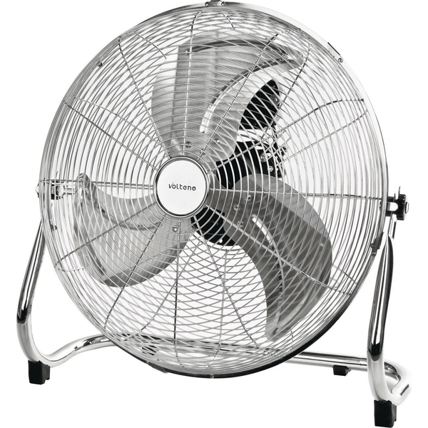 VOLTENO FAN-CIRCULATOR FLOOR CHROME 100W