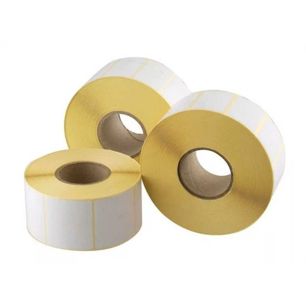 Etikett hőnyomtatóhoz 15 x 25 mm- Fehér (1000 db / tekercs) (5998377104436)