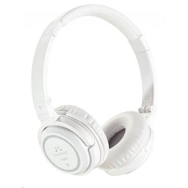 SoundMAGIC P22BT On-Ear Bluetooth mikrofonos fejhallgató fehér (SM-P22BT-01) (SM-P22BT-01)