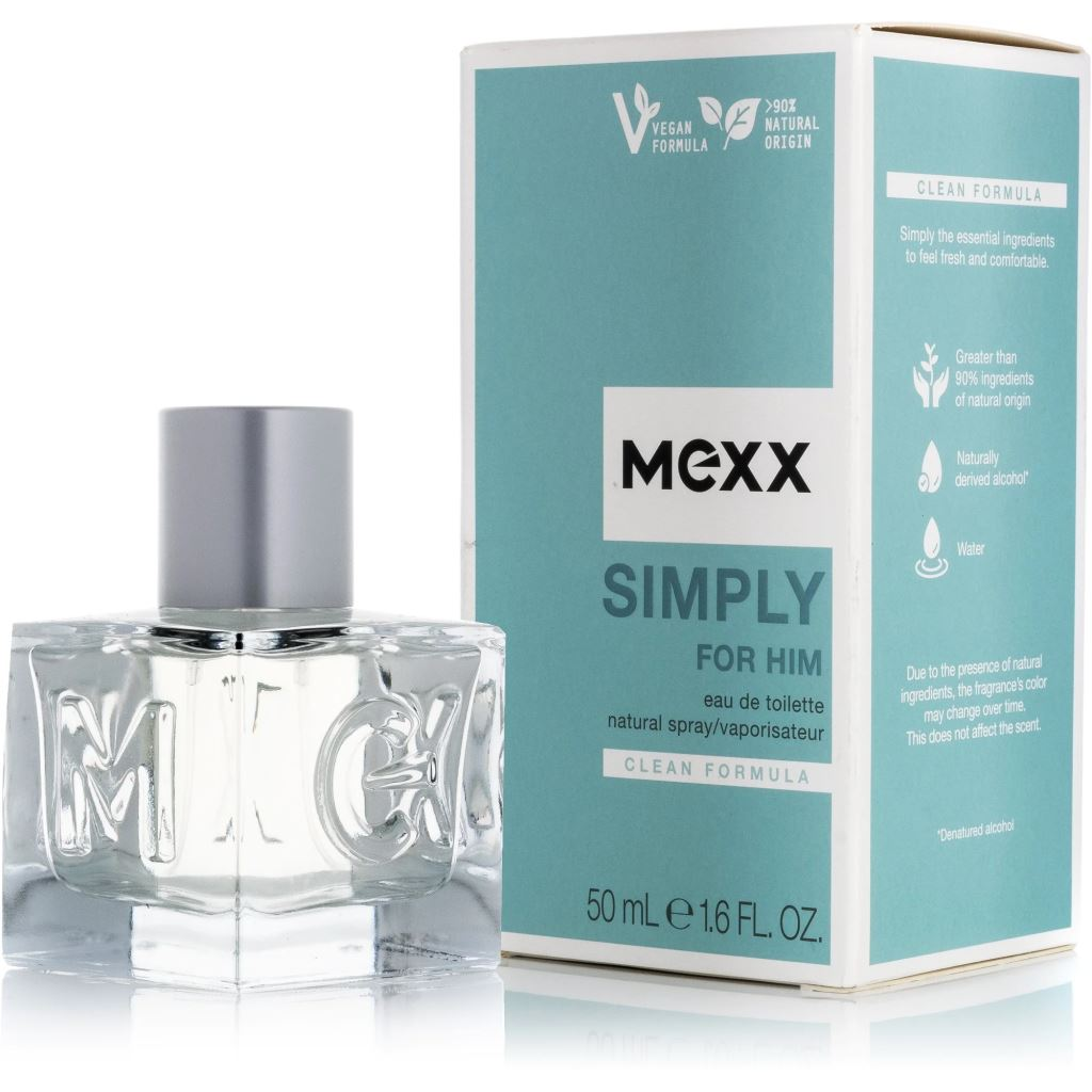 Mexx Simply For Him EDT 50ml Uraknak (3616302939206)