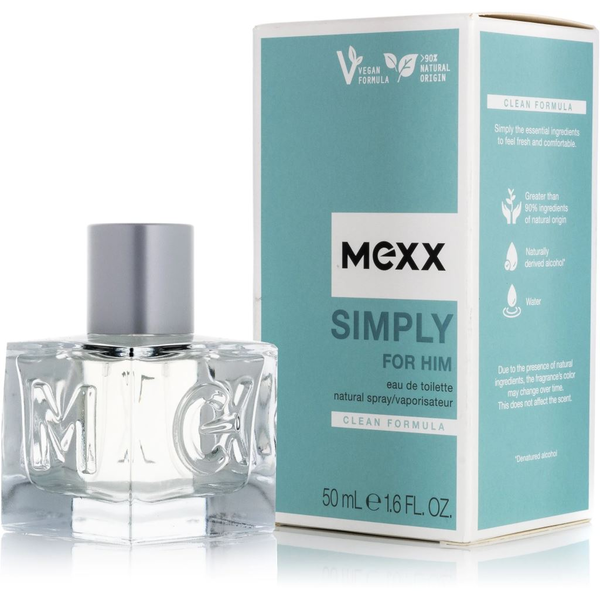 Mexx Simply for Him toaletní voda pro muže 50 ml