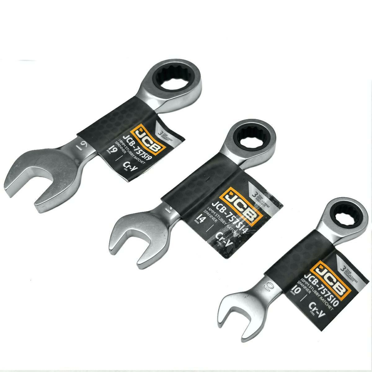 17 MM-ES CSILLAG-VILLÁSKULCS RACSNIS RÖVID ACÉL CR-V JCB (JCB-757S17)