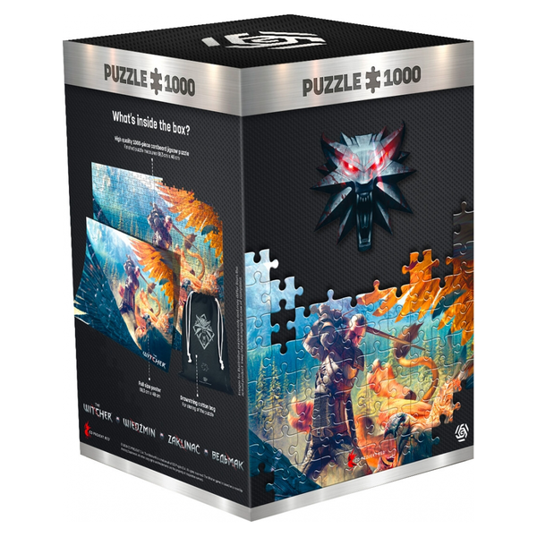 Good Loot Puzzle The Witcher (Zaklínač): Griffin Fight 1000 dílků