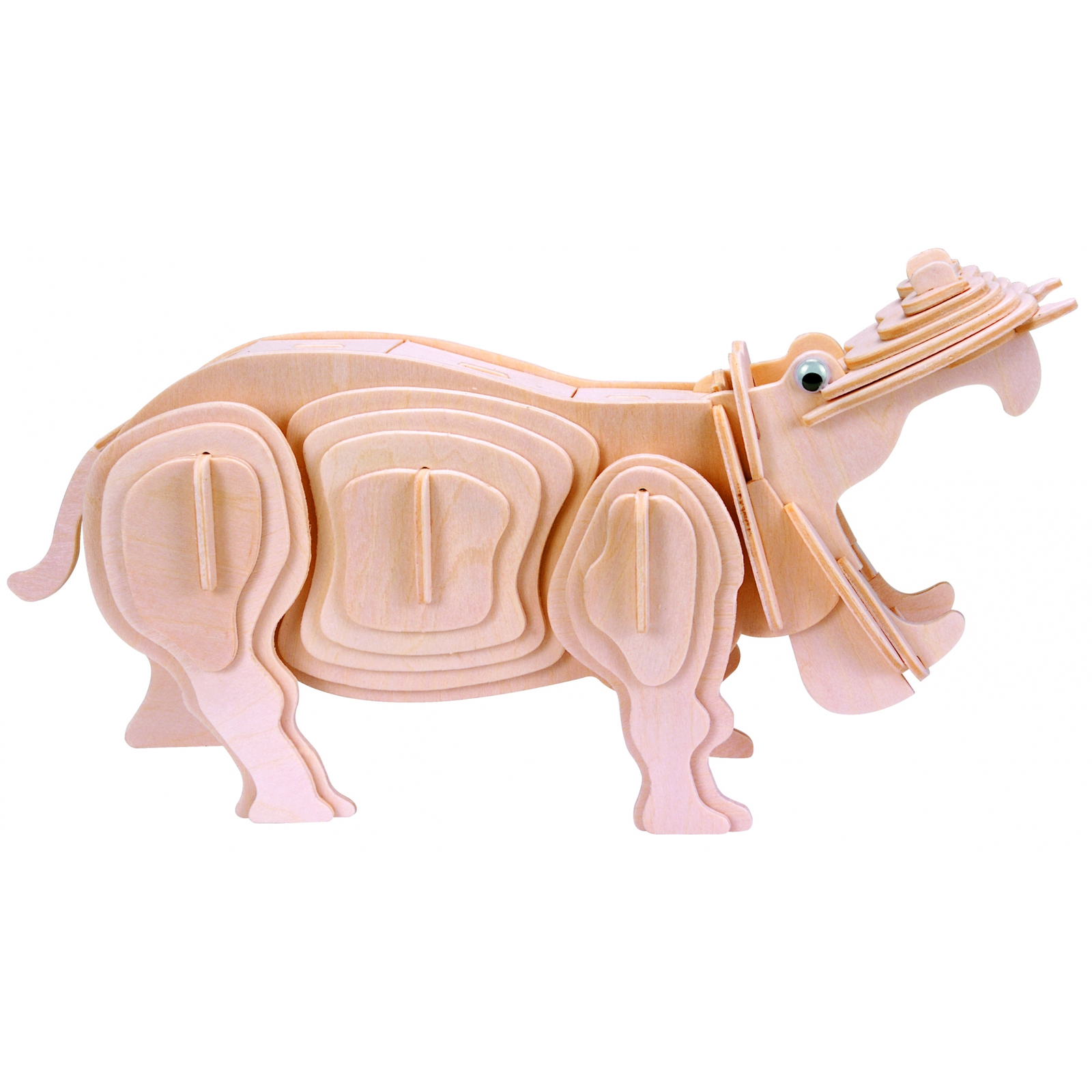 Eureka 3D Puzzle Gepetto's Workshop : Víziló Fa modell (EUR34531)