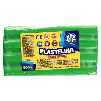 Astra Plastelina 500 g jasnozielona (303117010)