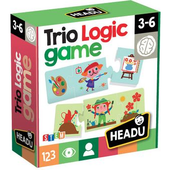 Headu Logikai puzzle illesztőjáték - Foglalkozások (279569)