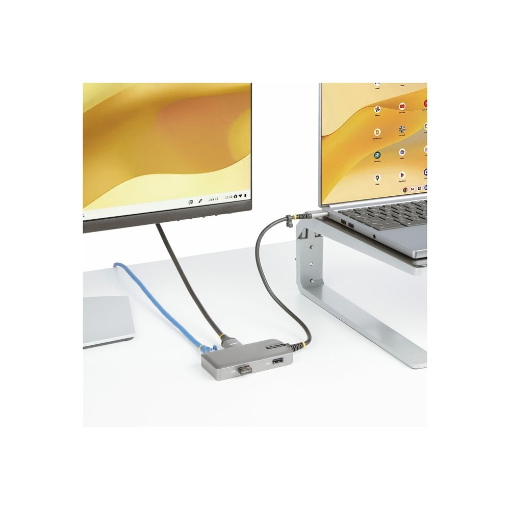 StarTech.com 103B-USBC-MULTIPORT dokovacia stanica a replikátor portov Kábel USB 3.2 Gen 2 (3.1 Gen 2) Type-C Šedá (103B-USBC-MULTIPORT)