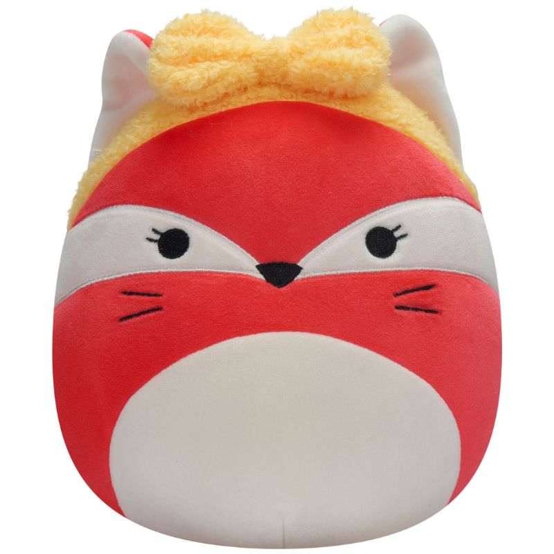 Squishmallows Fifi róka plüss sárga fejpánttal - 20 cm (SQCR02379)