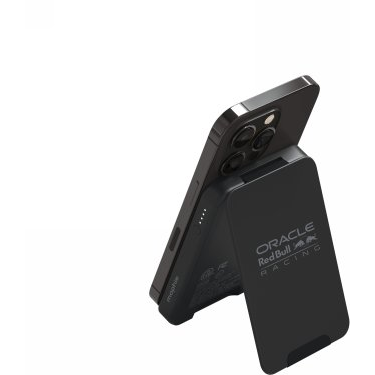 Mophie Snap+ Powerstation Mini Stand Redbull Racing - magnetyczny powerbank 5000mAh z podstawką kompatybilny z MagSafe (1x port USB-C) (black)