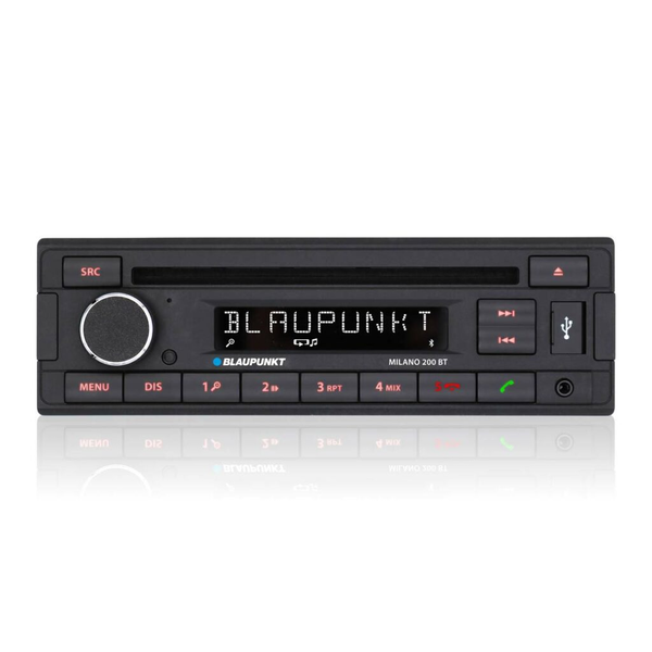 Blaupunkt Milano 200 BT Autorádio 1DIN Bluetooth CD AUX MP3 USB