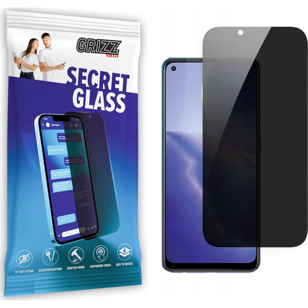  GrizzGlass Szkło prywatyzujące GrizzGlass SecretGlass Oppo Reno 5Z 5G