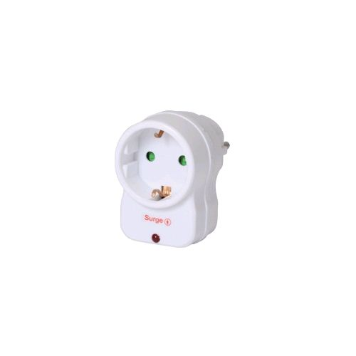 Somogyi SAL hálózati aljzat túlfeszültség védelemmel fehér (NVT 1/WH) (NVT 1/WH)