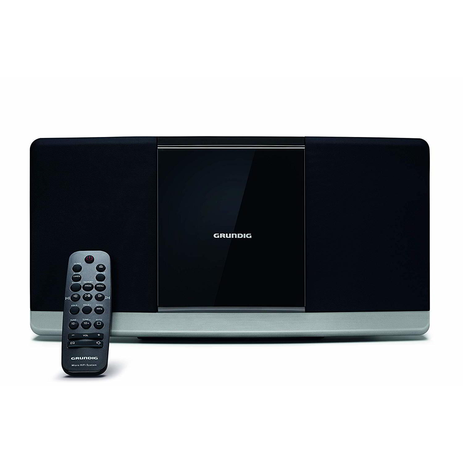 Grundig WMS 3000 BT DAB Otthoni mikro hangrendszer 20 W Fekete (GMH1010)
