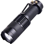 Latarka Aptel TAKTYCZNA LATARKA Z DIODĄ UV 395nm 5W ZOOM IPX4 czarna ZD75A