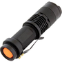 Latarka Aptel TAKTYCZNA LATARKA Z DIODĄ UV 395nm 5W ZOOM IPX4 czarna ZD75A