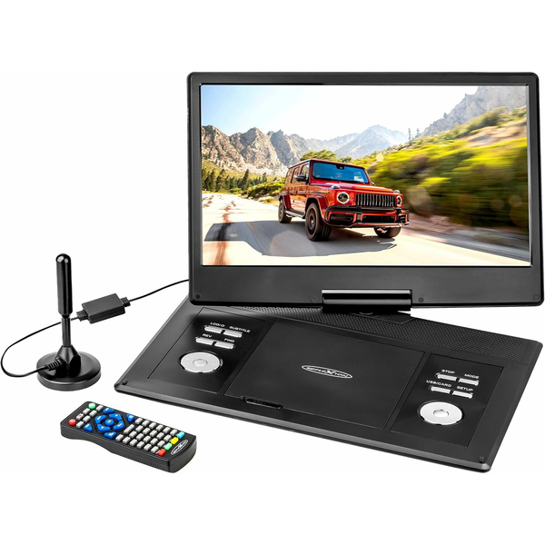 Reflexion DVD1424 Hordozható DVD Lejátszó - Fekete