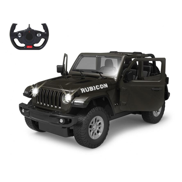 Jamara Jeep Wrangler JL Távirányítós Terepjáró LED fénnyel 1:14 - Fekete
