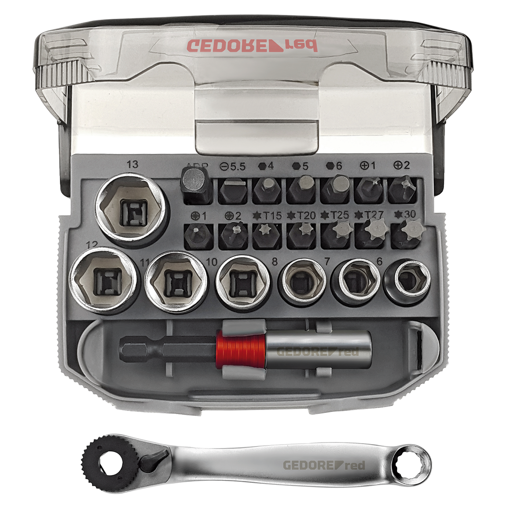 Dugókulcs bit betét 23 részes Gedore RED R49005023 3300026 (3300026)