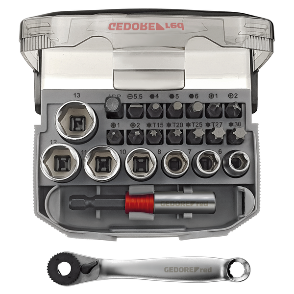 Dugókulcs bit betét 23 részes Gedore RED R49005023 3300026