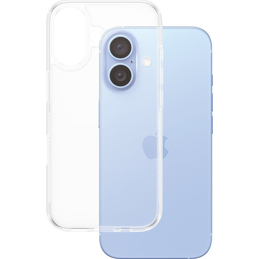 PanzerGlass PG HardCase TP iPhone 16 6.1Inch telefontok Borító Átlátszó (1287)