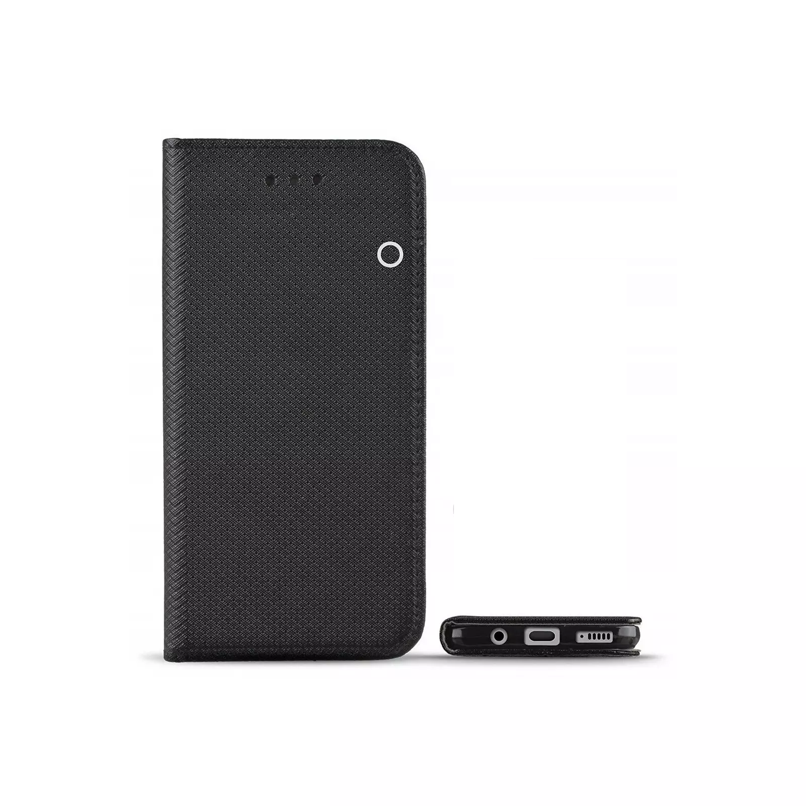 Fusion Magnet Samsung Galaxy Xcover 3 Flip Tok - Fekete (FSN-MGT-G388-BK)