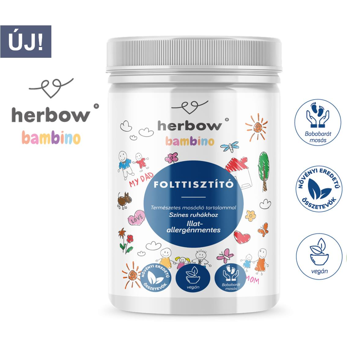 Herbow Bambino folttisztító színes ruhákhoz 700 g (5999567511966)