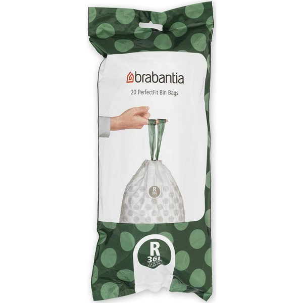 BRABANTIA PerfectFit szemeteszsák R méret 36L 20 zsák/tekercs - 138508