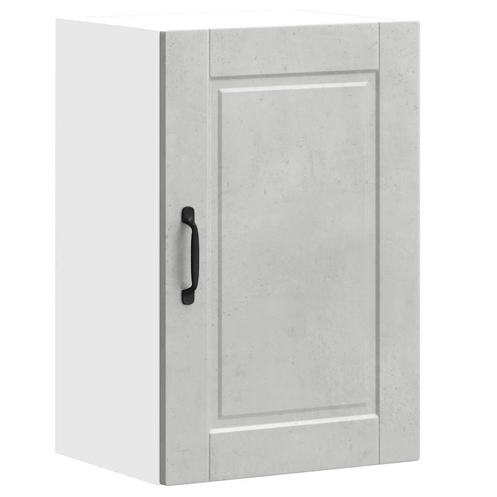 konyhai fali szekrény Porto beton szürke műfából készült beton (854031)