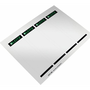 Leitz 16800085 etichete non-adezive 100 buc. Gri