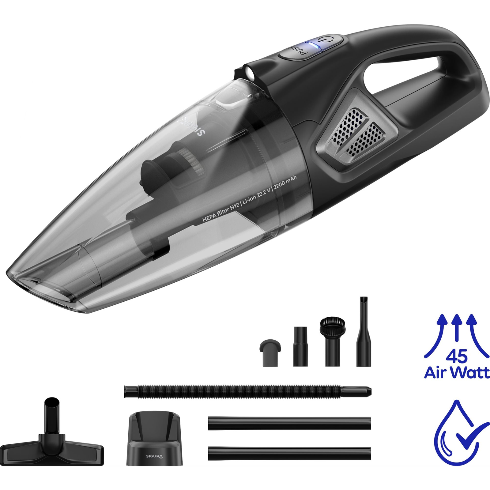 Siguro VH-Q610B TURBOVac Wet&Dry Pro (SGR-VH-Q610B)