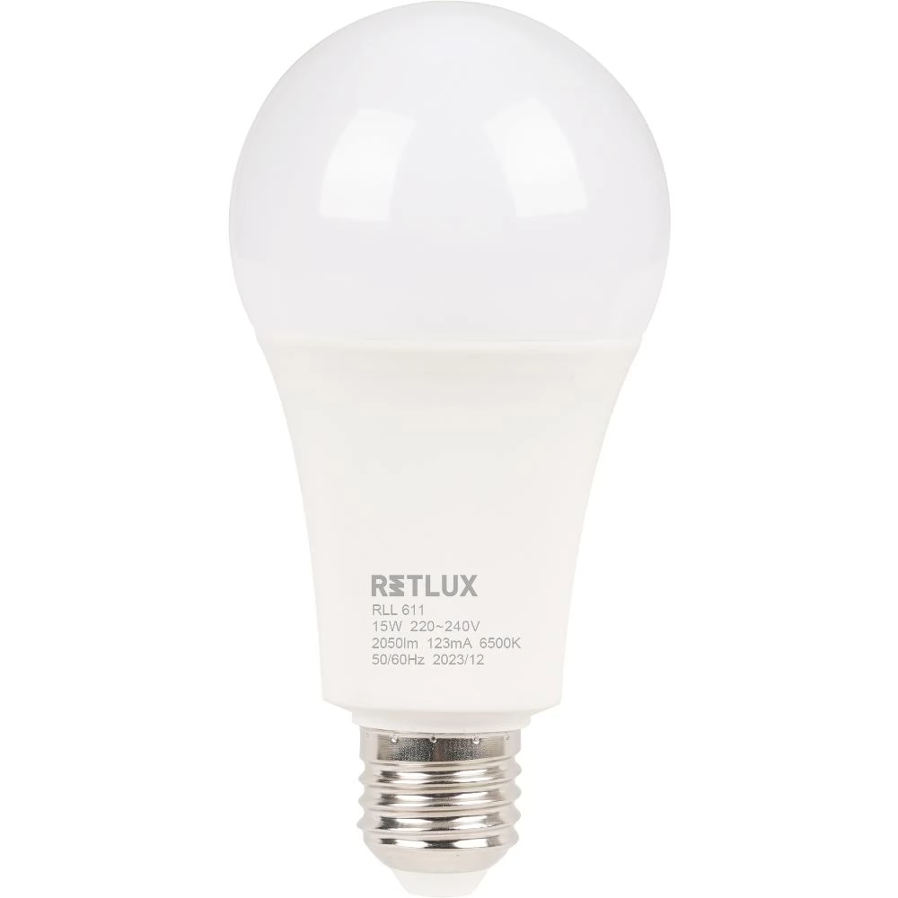 Retlux LED izzó 15W 2050lm 6500K E27 - Hideg fehér (RLL 611)