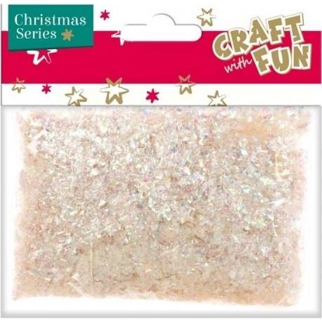  Craft with Fun CF OZDOBA BN KONFETTI TRANSPARENTNE 30G PBH12/72