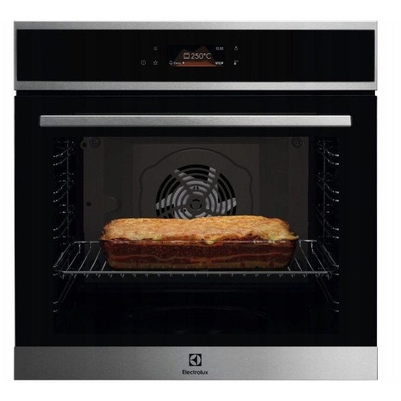 Elektromos sütő Electrolux LOE8F38X légkeveréses, ezüst