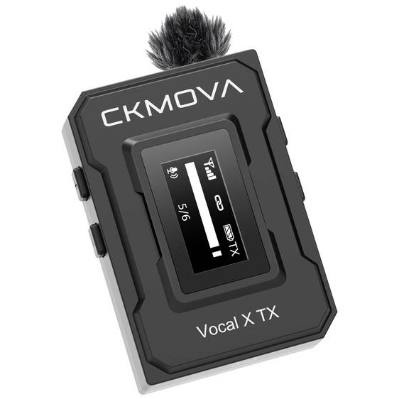 CKMOVA Rátűzhető Beszéd mikrofon Átviteli mód:Rádiójel vezérlésű, Vezeték nélküli Csíptetővel Mikrofon TRS (3.5 mm jack), Mikrofon TRRS (3.5 mm (Vocal X V1) (Vocal X V1)