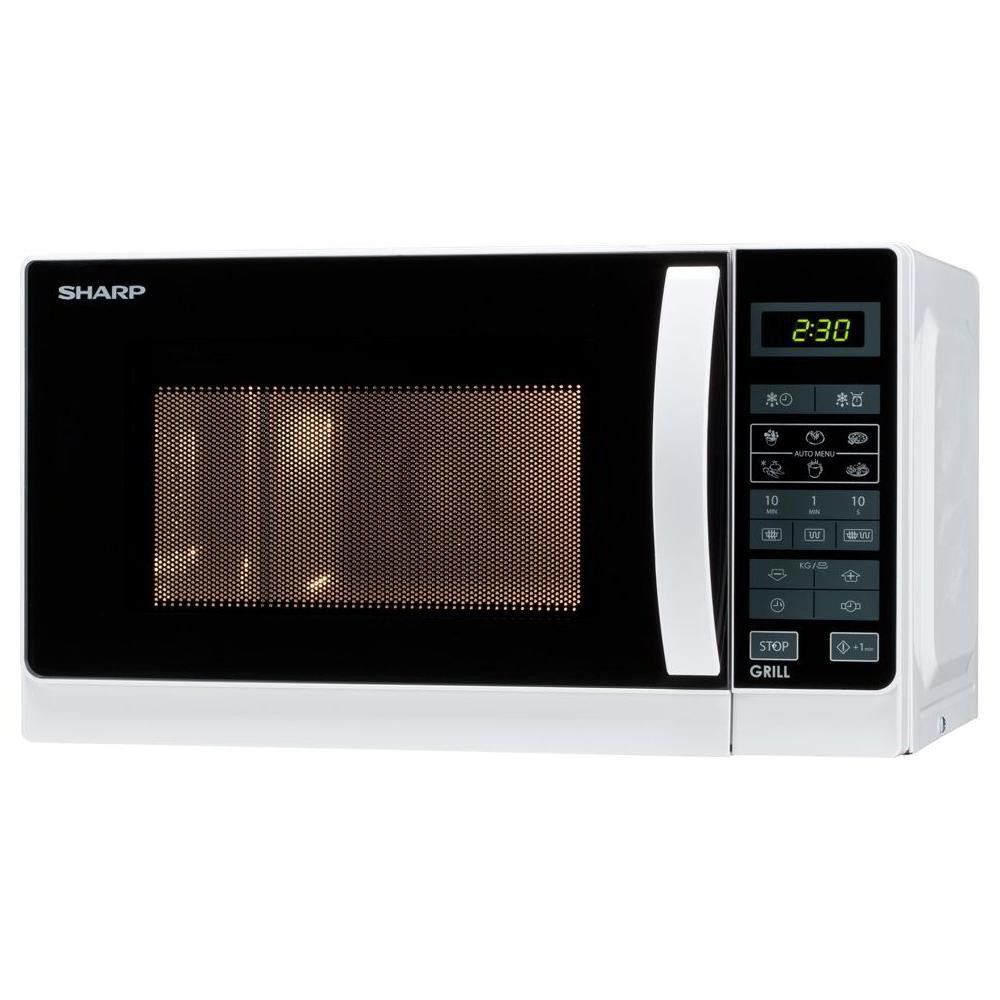 Sharp R742WW Mikrohullámú sütő 25 literes fehér (18100112)
