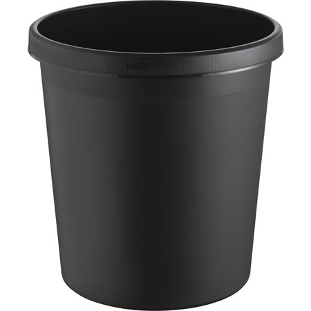 Odpadkový koš Helit objem 18 l, černý